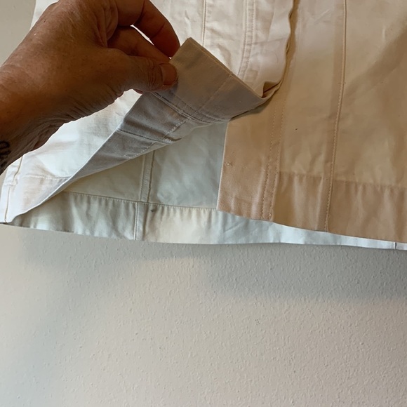 Altar’d State Womens Cream Button Front Cotton Mini Skirt Size Large Boho NWT - Picture 9 of 14